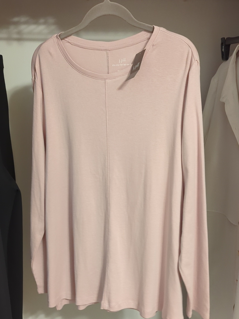 NWT J. Jill Pima Crew-neck High-low Tee XL